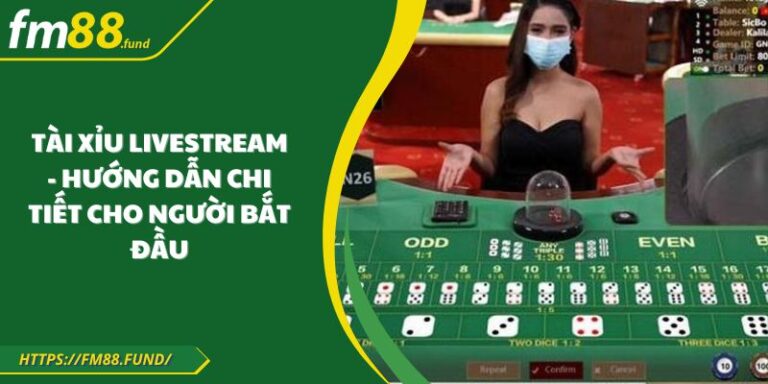 Tài xỉu livestream - Hướng dẫn chi tiết cho người bắt đầu